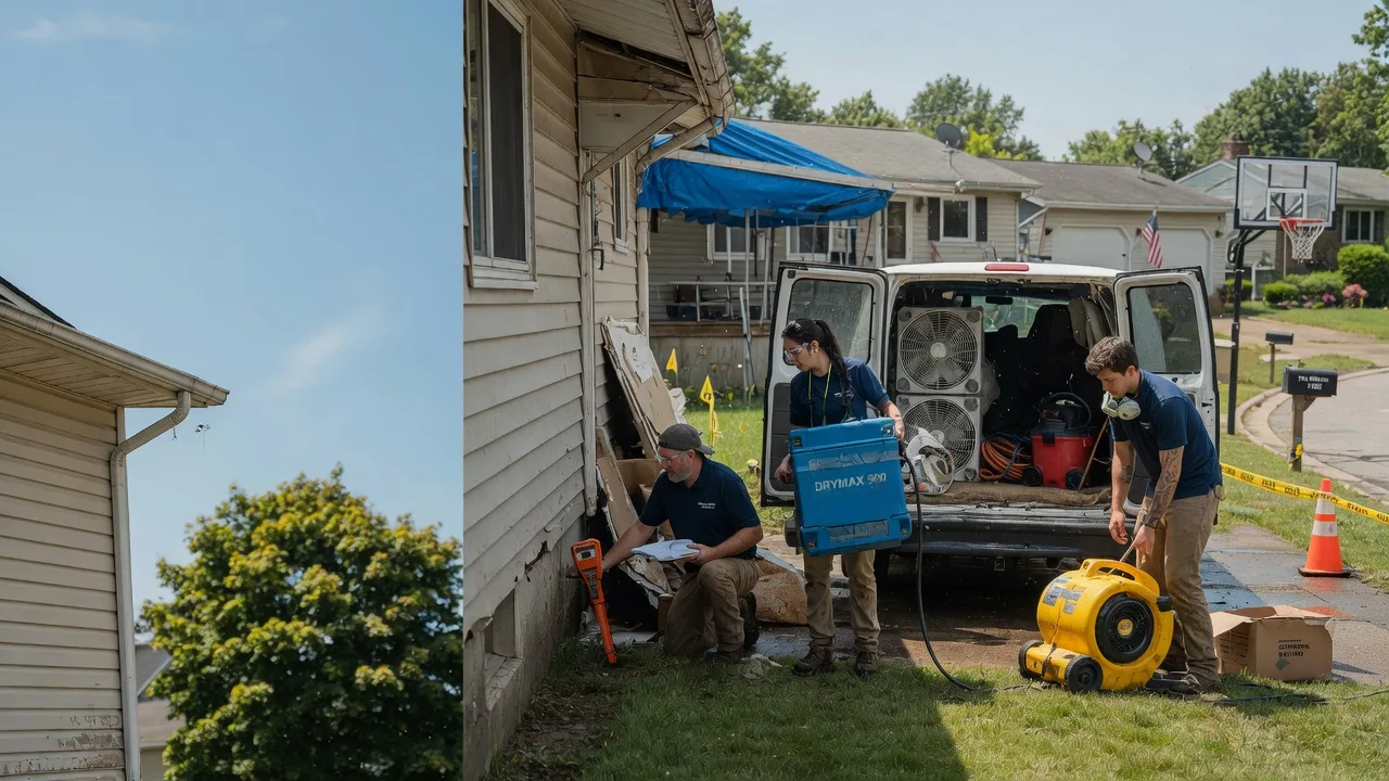 Ceiling Leak Cleanup in Shipshewana, IN near me